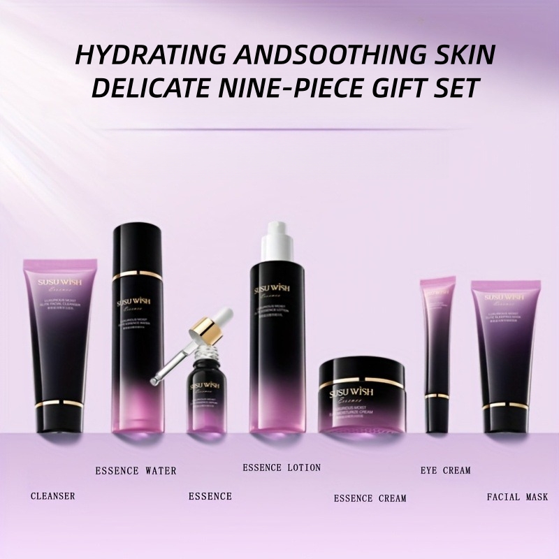 Luxuriöses und elegantes neunt – Luxury Skincare Gift Set Bewertung und Preis