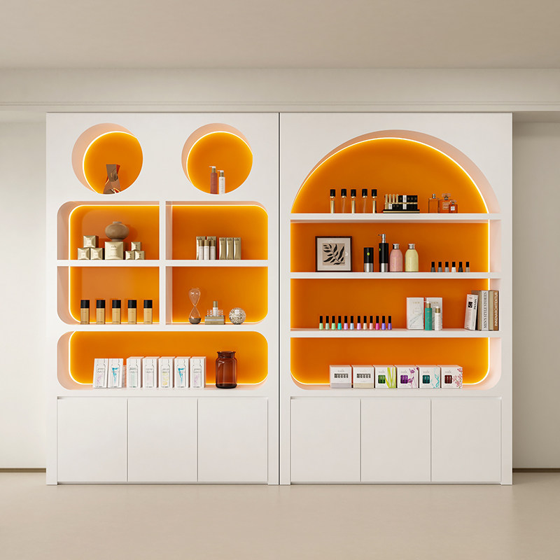 Luxuriöser Vitrinenschrank für – Luxury Skincare Shop Bewertung und Preis